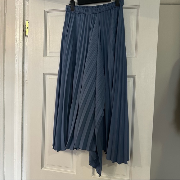 Pinkyotto Dresses & Skirts - Blue midi pleated skirt